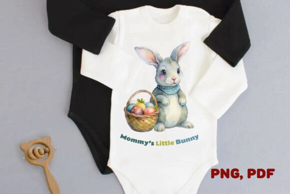Download Mommy’s Little Bunny – Easter PNG, PDF - Premium Bundle